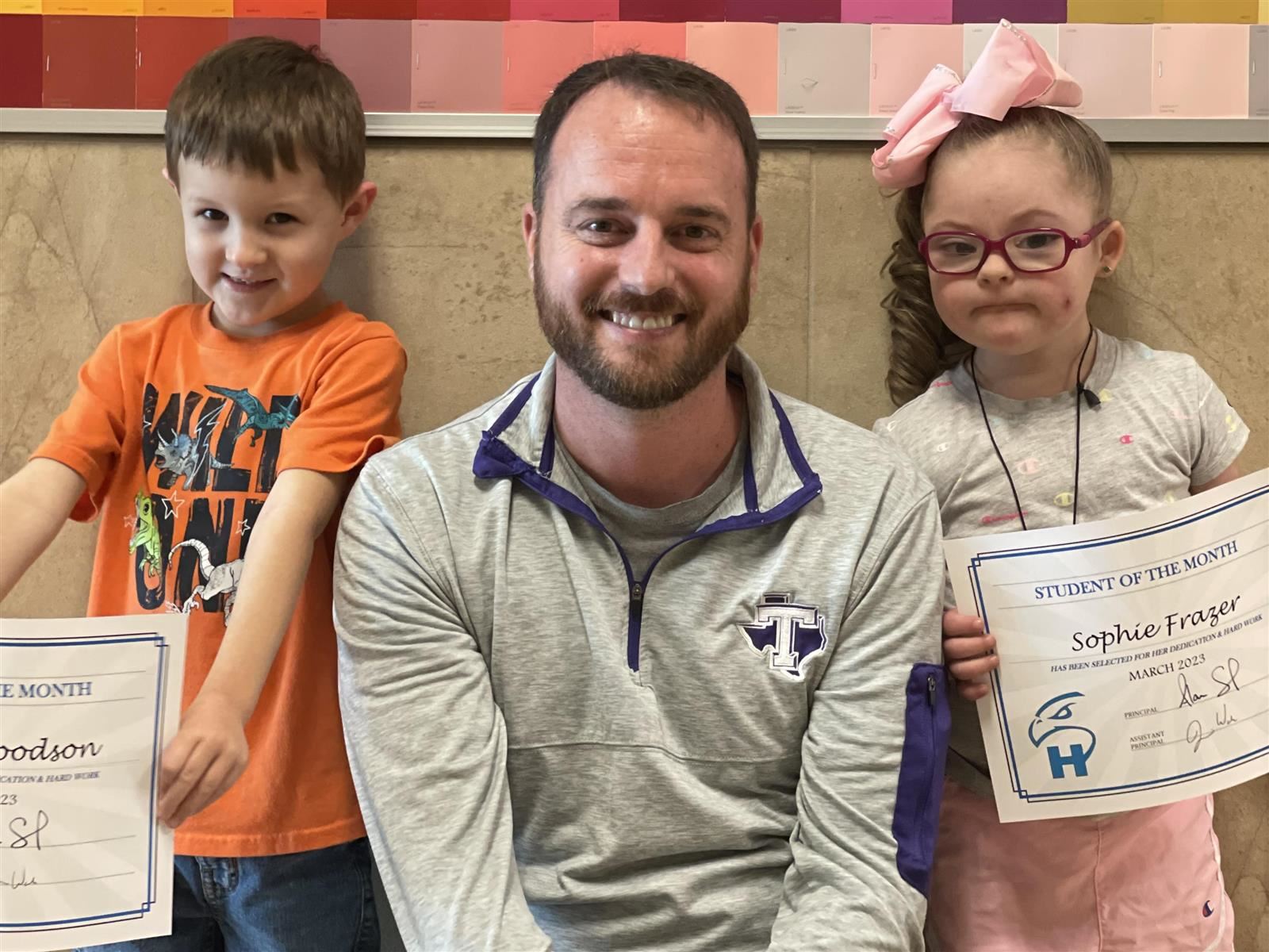  Picture of March 2023 Hajek Students of the Month